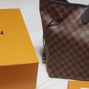 Neverfull Damier Ebene GM (no pouch)